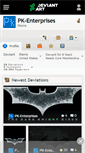 Mobile Screenshot of pk-enterprises.deviantart.com