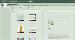 Desktop Screenshot of league-of-nations.deviantart.com