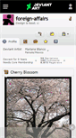 Mobile Screenshot of foreign-affairs.deviantart.com