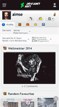 Mobile Screenshot of aimse.deviantart.com
