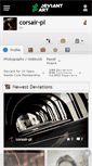 Mobile Screenshot of corsair-pl.deviantart.com
