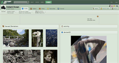 Desktop Screenshot of instant-ocean.deviantart.com
