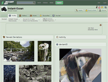 Tablet Screenshot of instant-ocean.deviantart.com