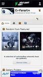 Mobile Screenshot of ev-fanart.deviantart.com