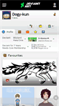 Mobile Screenshot of dogy-kun.deviantart.com