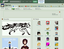 Tablet Screenshot of dogy-kun.deviantart.com