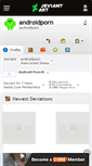 Mobile Screenshot of androidporn.deviantart.com