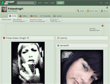 Tablet Screenshot of frisianskingirl.deviantart.com