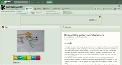 Desktop Screenshot of katinkadragongirl.deviantart.com
