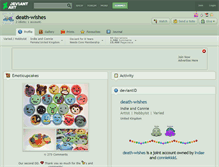Tablet Screenshot of death-wishes.deviantart.com
