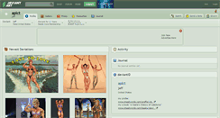 Desktop Screenshot of apict.deviantart.com