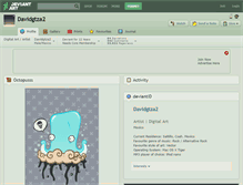 Tablet Screenshot of davidgtza2.deviantart.com