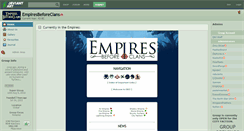 Desktop Screenshot of empiresbeforeclans.deviantart.com
