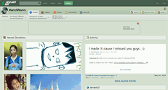 Desktop Screenshot of munchpauws.deviantart.com