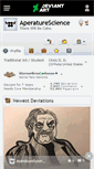Mobile Screenshot of aperaturescience.deviantart.com