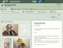 Tablet Screenshot of aperaturescience.deviantart.com