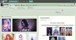 Desktop Screenshot of lio-sun.deviantart.com
