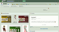 Desktop Screenshot of jrwyatt.deviantart.com