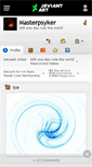 Mobile Screenshot of masterpsyker.deviantart.com