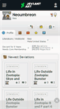 Mobile Screenshot of neoumbreon.deviantart.com