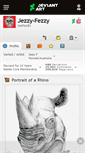 Mobile Screenshot of jezzy-fezzy.deviantart.com