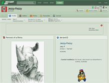 Tablet Screenshot of jezzy-fezzy.deviantart.com