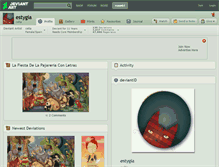 Tablet Screenshot of estygia.deviantart.com