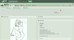 Desktop Screenshot of marnicx.deviantart.com