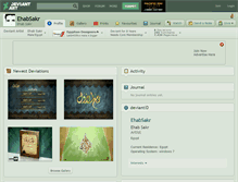 Tablet Screenshot of ehabsakr.deviantart.com