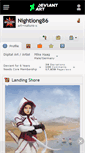Mobile Screenshot of nightlong86.deviantart.com
