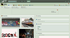 Desktop Screenshot of glitsk.deviantart.com