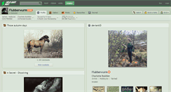 Desktop Screenshot of flubberwurm.deviantart.com