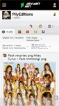 Mobile Screenshot of pilyeditions.deviantart.com