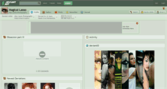 Desktop Screenshot of magical-lasso.deviantart.com