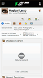 Mobile Screenshot of magical-lasso.deviantart.com