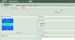 Desktop Screenshot of gigiramos.deviantart.com