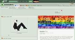 Desktop Screenshot of lolothehedgecat.deviantart.com