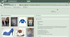 Desktop Screenshot of frances-xx.deviantart.com