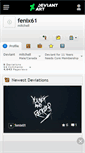 Mobile Screenshot of fenix61.deviantart.com