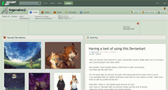 Desktop Screenshot of kogawakenji.deviantart.com