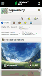 Mobile Screenshot of kogawakenji.deviantart.com
