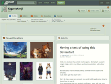Tablet Screenshot of kogawakenji.deviantart.com