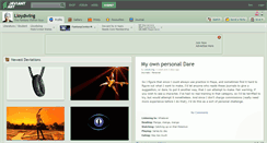 Desktop Screenshot of lloydwing.deviantart.com