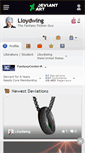 Mobile Screenshot of lloydwing.deviantart.com