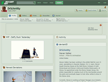 Tablet Screenshot of drschmitty.deviantart.com
