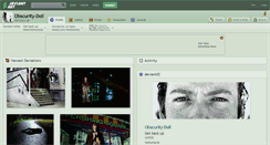 Desktop Screenshot of obscurity-doll.deviantart.com