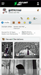 Mobile Screenshot of gothicrose.deviantart.com
