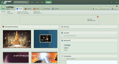 Desktop Screenshot of cedsign.deviantart.com