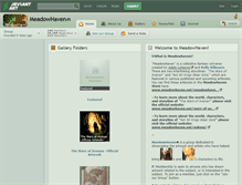 Tablet Screenshot of meadowhaven.deviantart.com