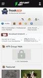 Mobile Screenshot of fnook.deviantart.com